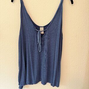 Free People Blue Tank